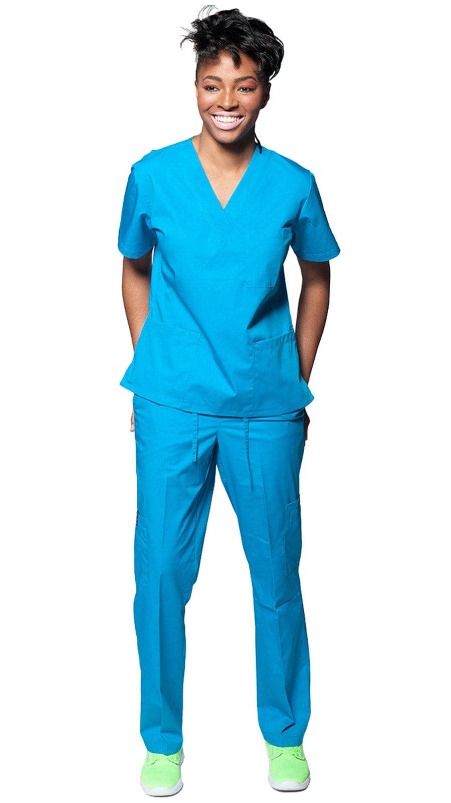 Women's Classic 8 Pocket Uniform Scrubs - Style 103