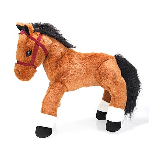 17" Resting Horse Plush - Soft Plush Stuffed Animals