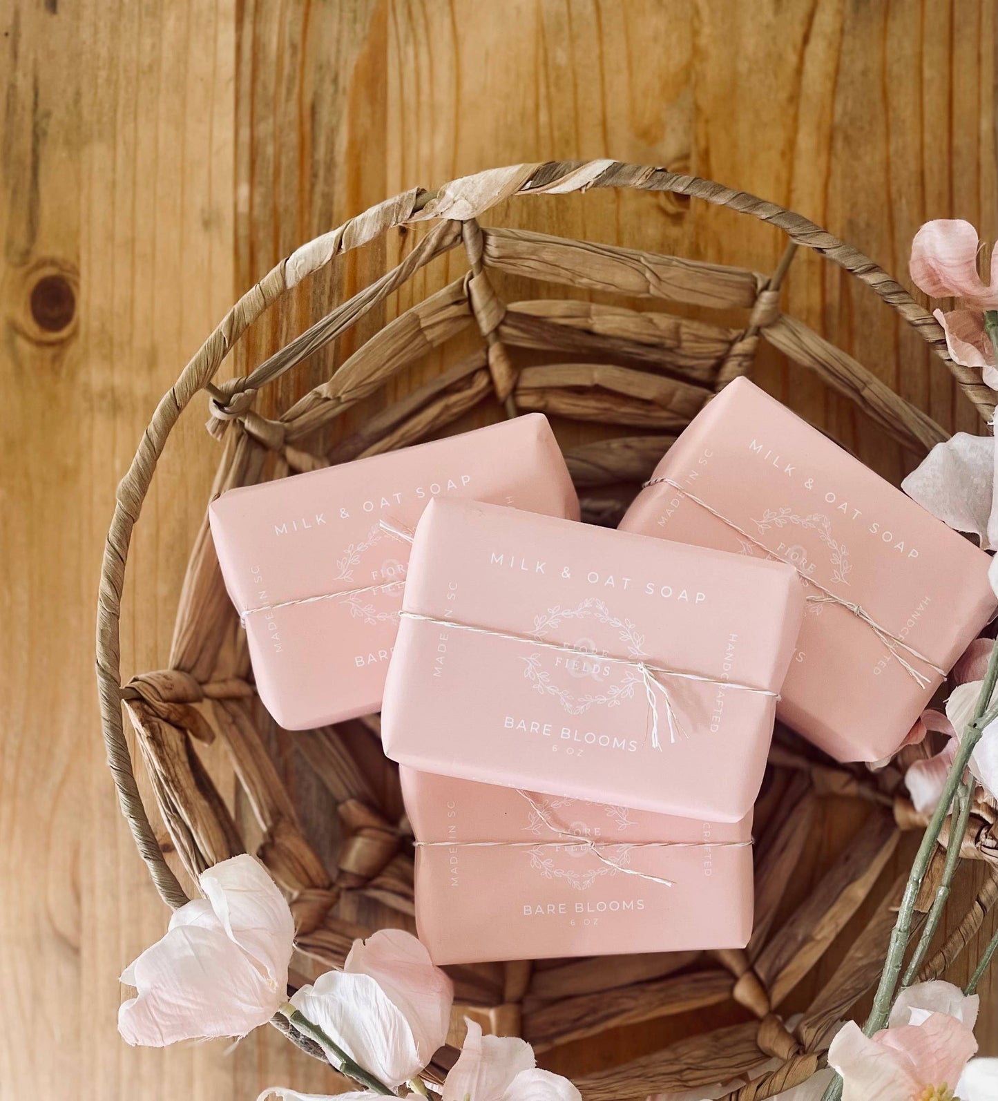 Bare Blooms Milk & Oat Soap Bar