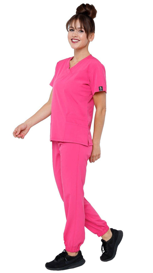 Women's 4-Way Extreme Stretch Jogger Scrubs - Style ST100-JR