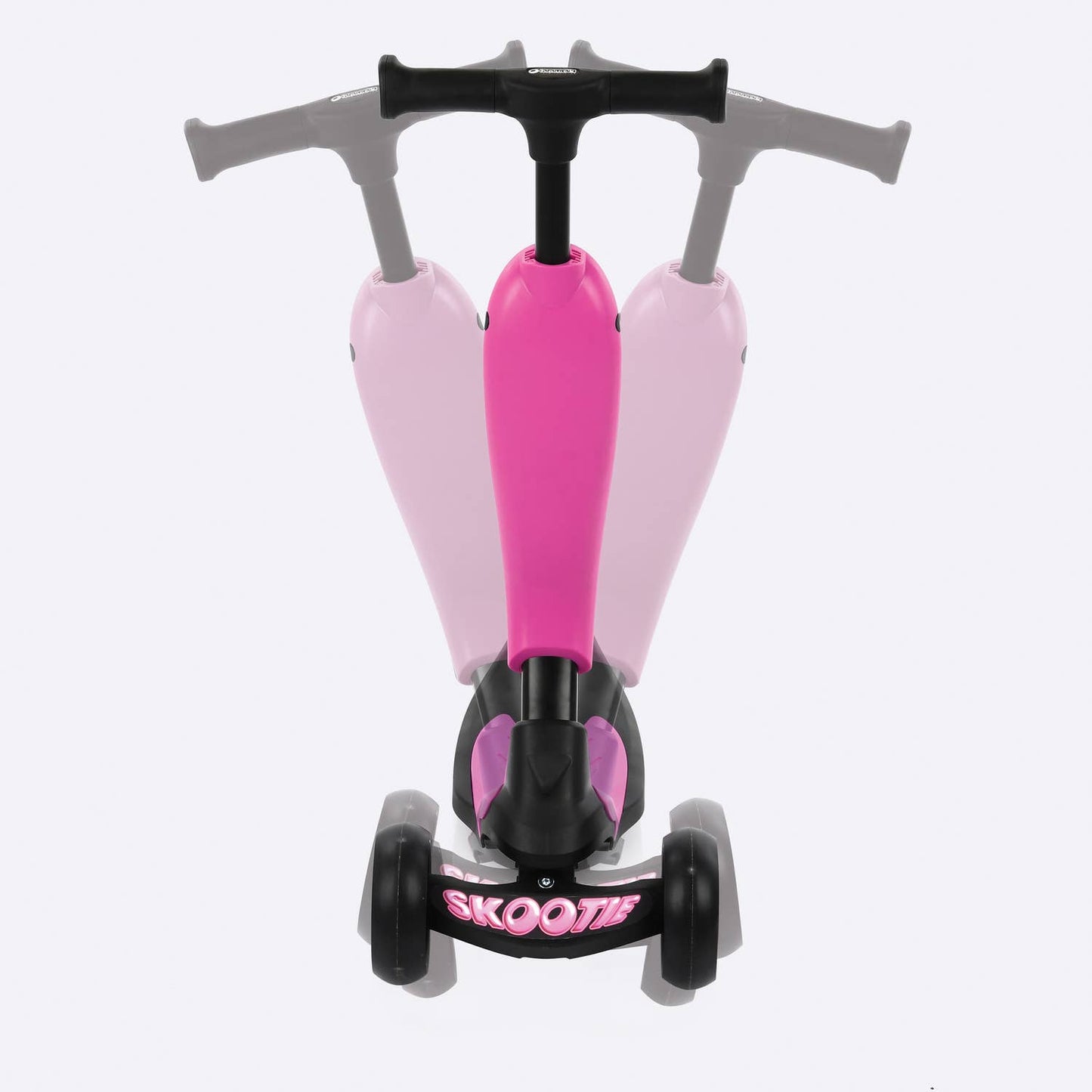 Hauck Skootie Neon Pink Ride-on and scooter in one