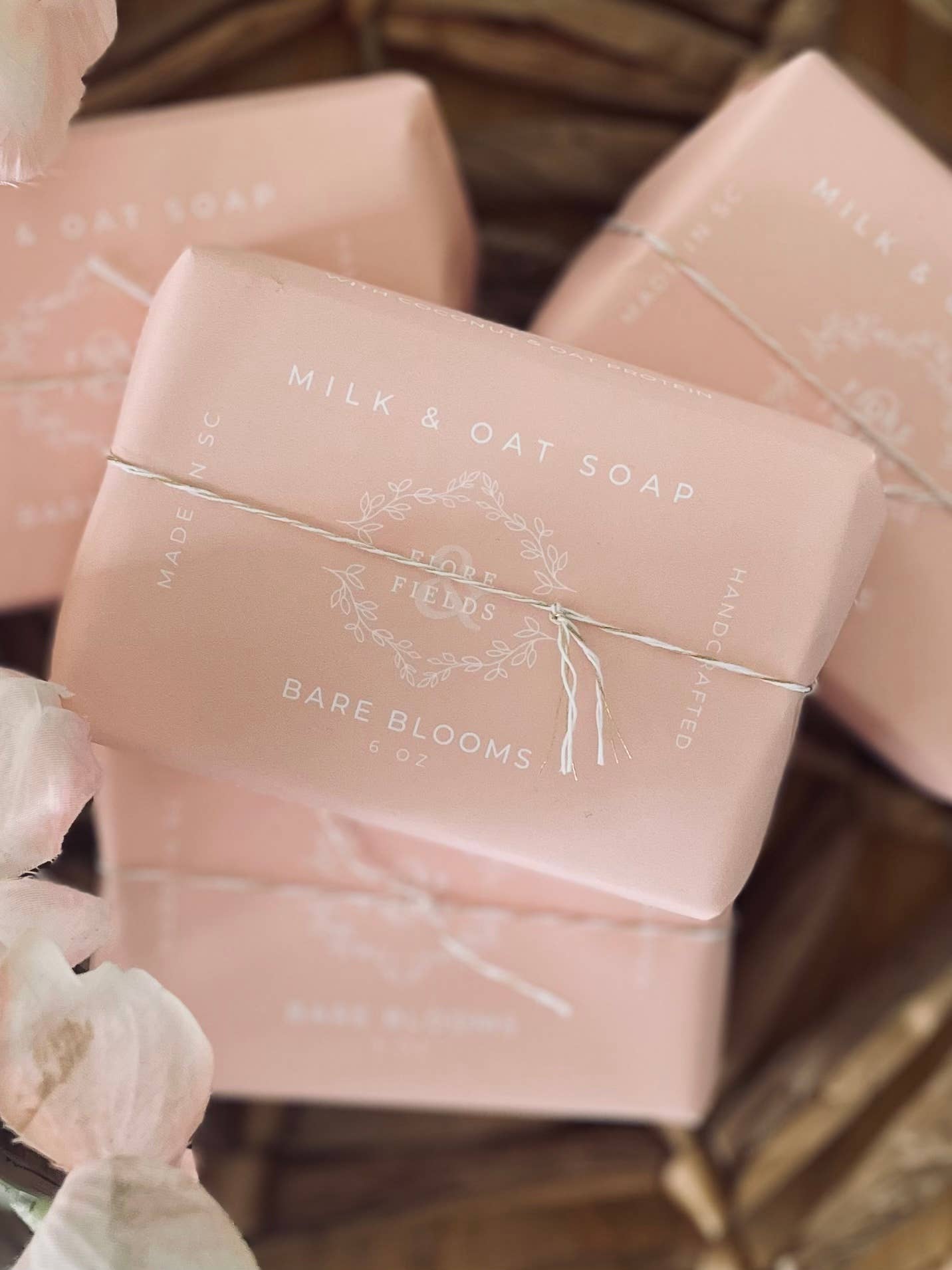 Bare Blooms Milk & Oat Soap Bar