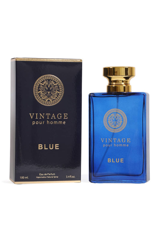 Vintage Blue Spray Cologne For Men