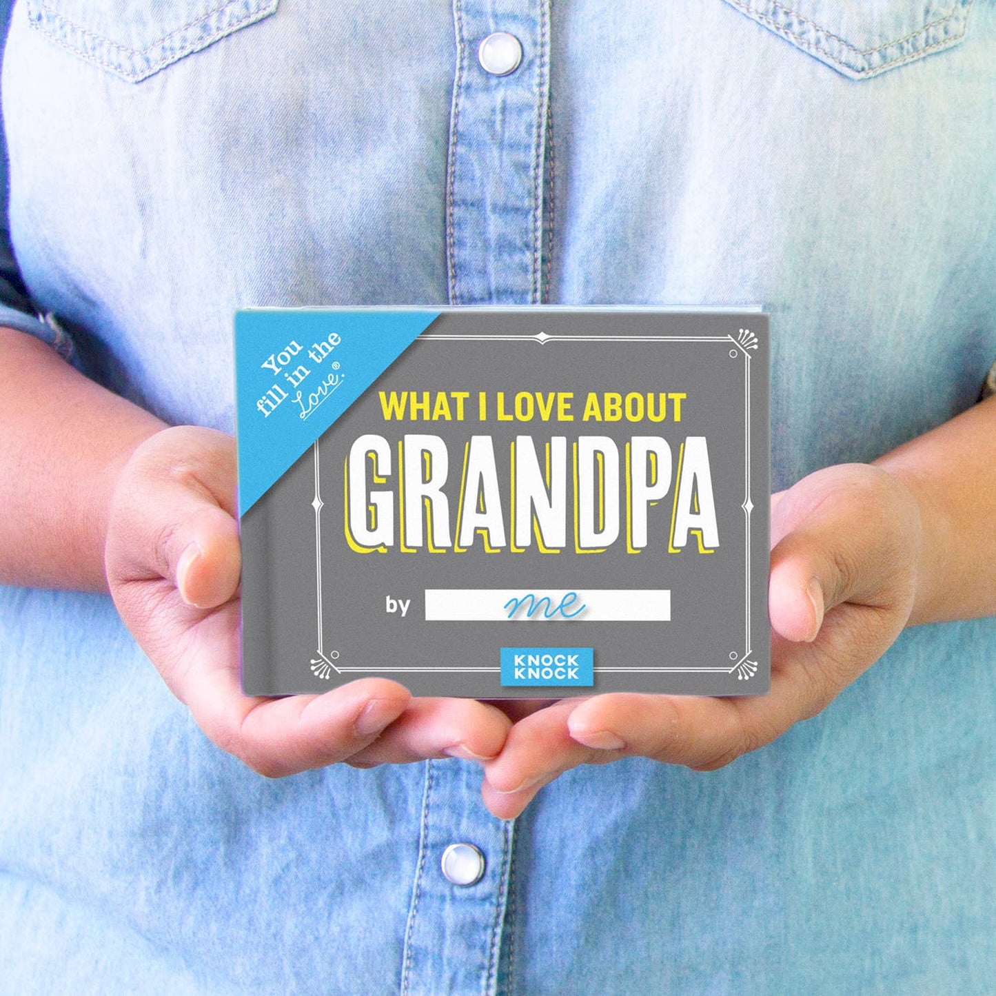 What I Love about Grandpa Fill in the Love® Book