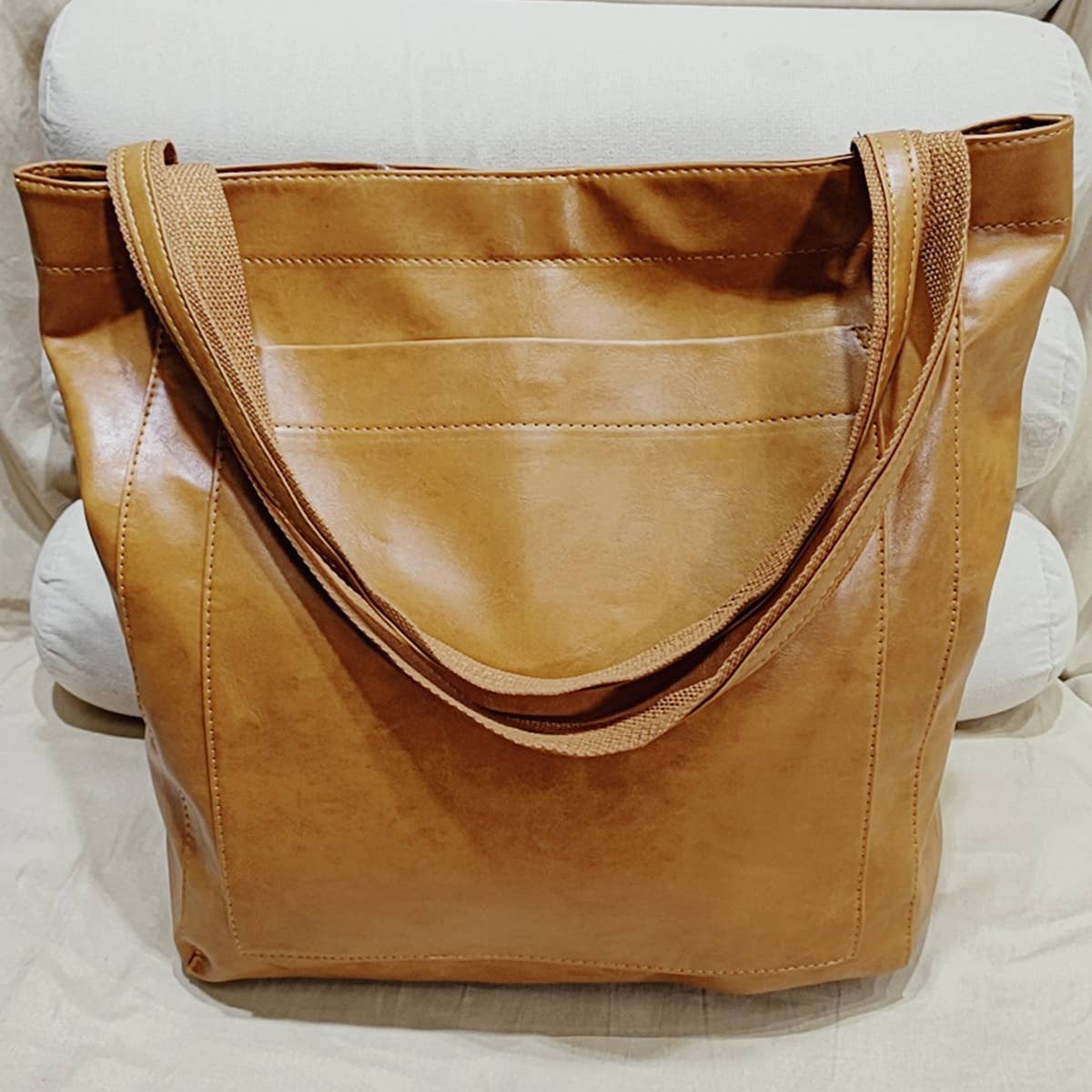 WOMEN SOFT PU LEATHER TOTE BAG_CWAB0561