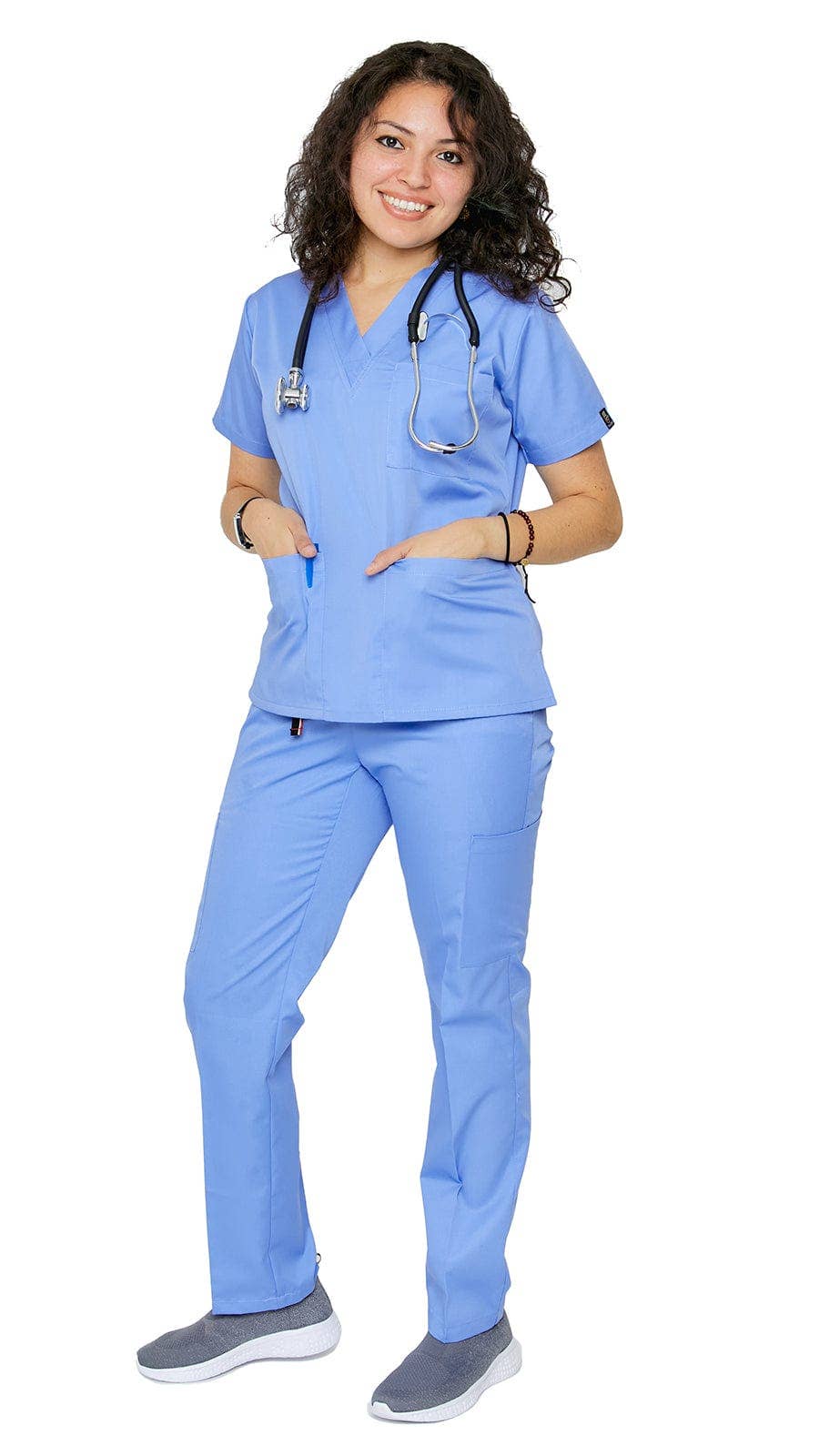 Women's Classic 8 Pocket Uniform Scrubs - Style 103