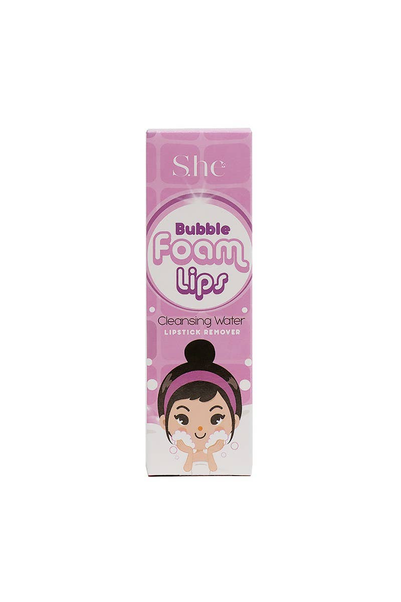 Makeup She BE490-3 Bubble Foam Lip Cleansing Water