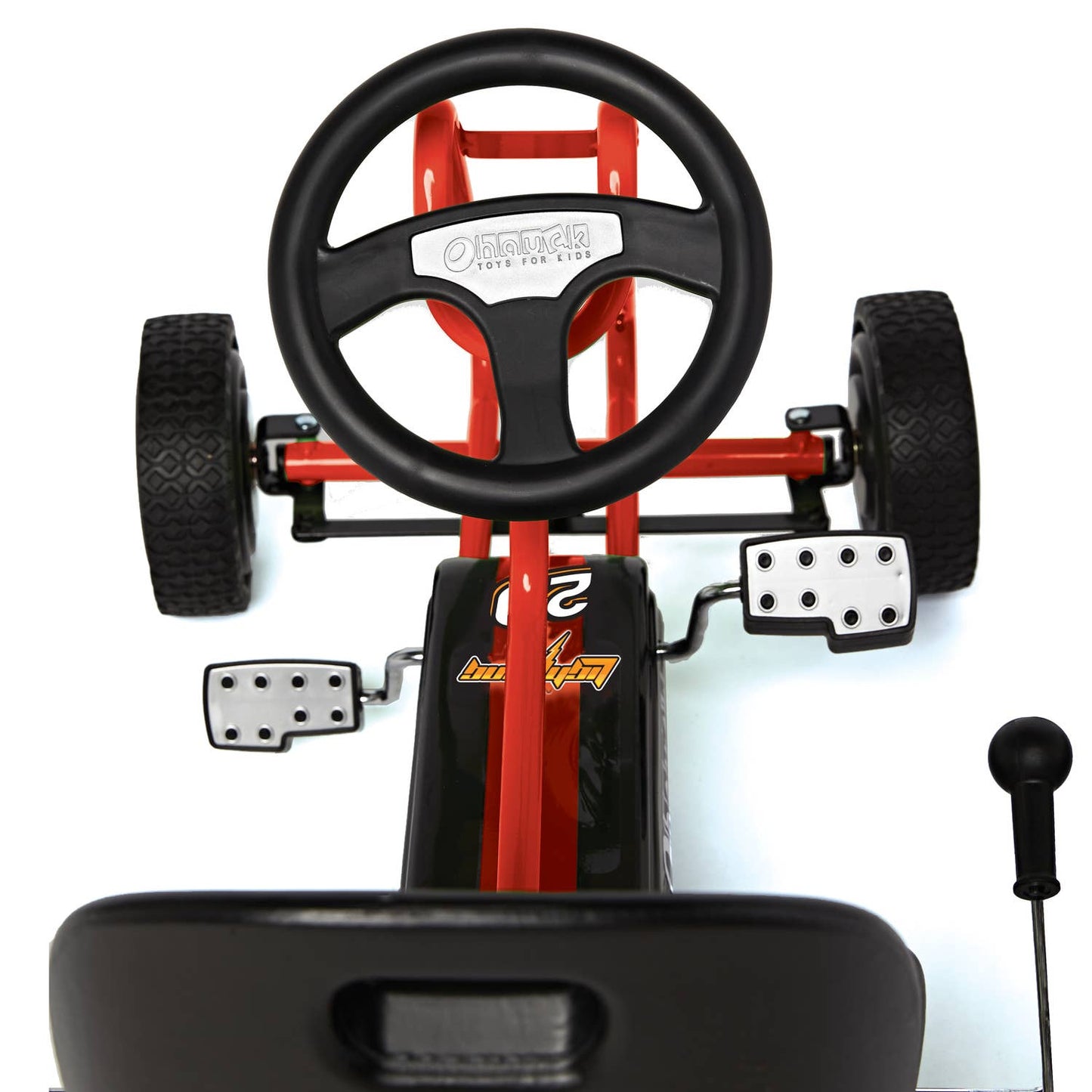 Hauck Lightning Orange Pedal Go Kart