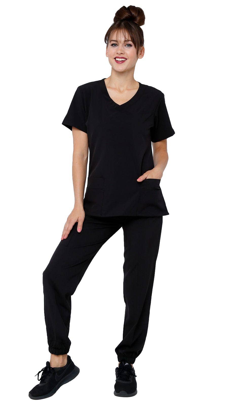 Women's 4-Way Extreme Stretch Jogger Scrubs - Style ST100-JR