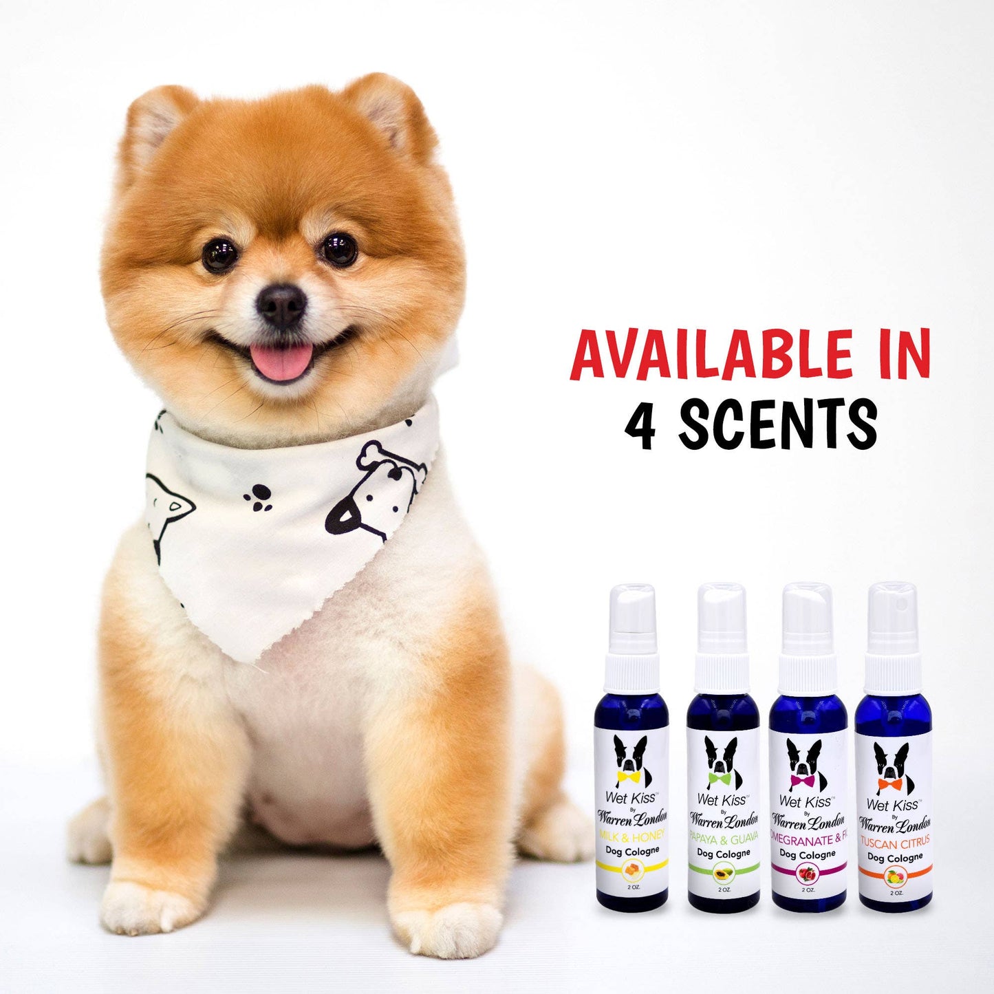 Wet Kiss Dog Cologne  - 2 oz