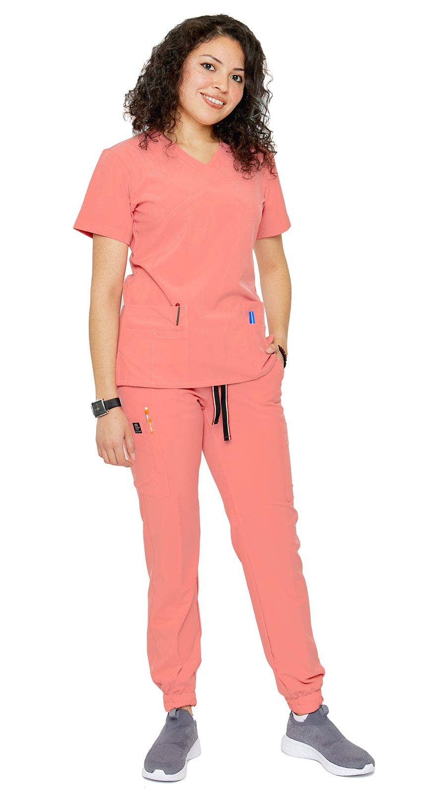 Women's 4-Way Extreme Stretch Jogger Scrubs - Style ST100-JR