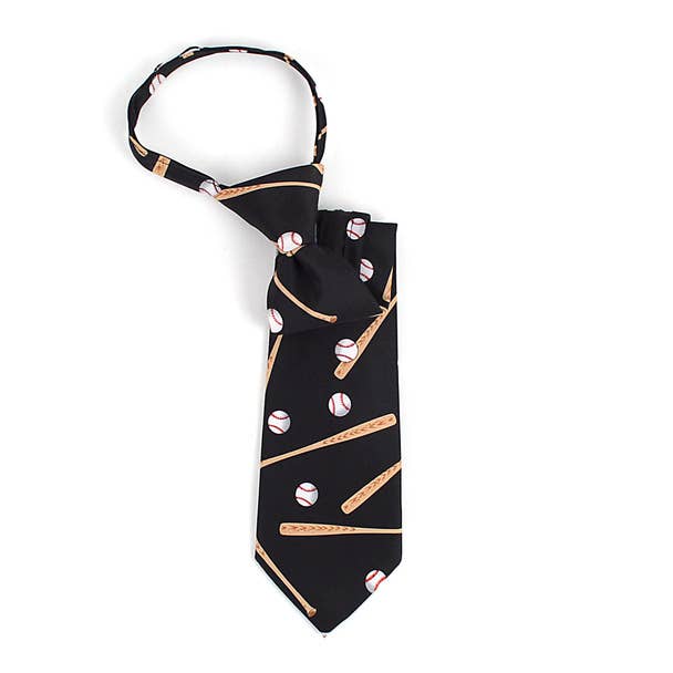 Boy's Baseball Novelty Tie