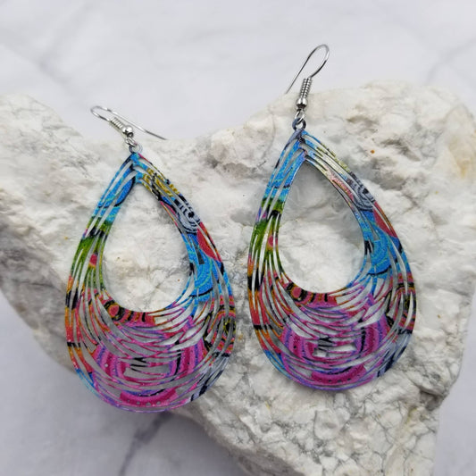 Boho Teardrop Array Earrings