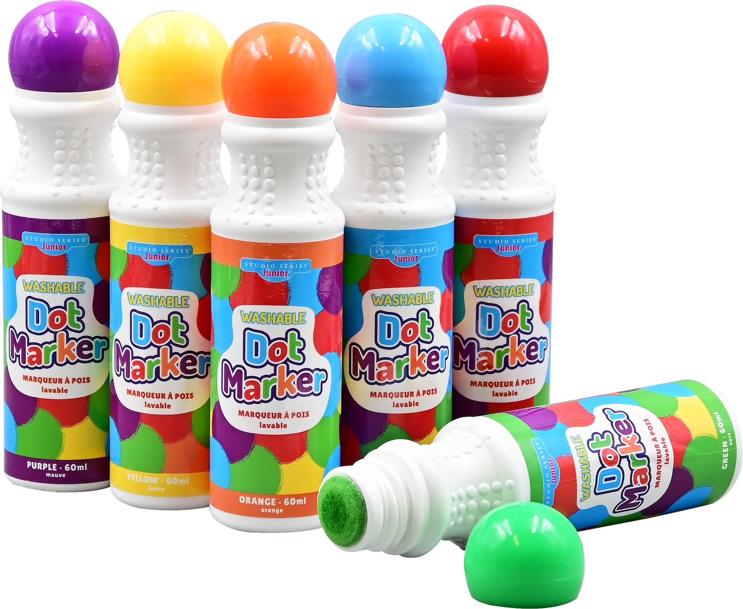 Studio Series Jr. Washable Dot Markers (Set of 6)