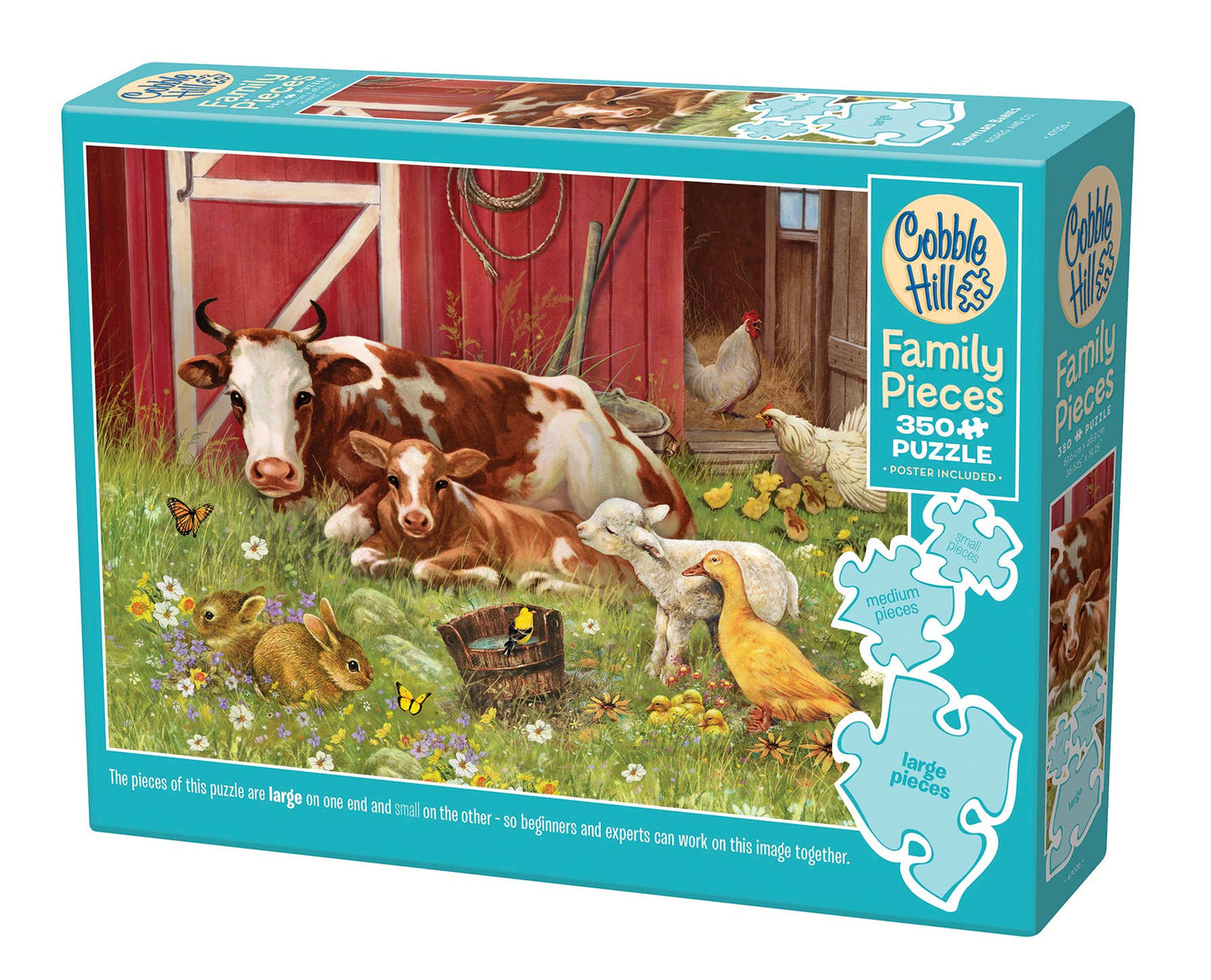 Barnyard Babies (Family) 350pc puzzle