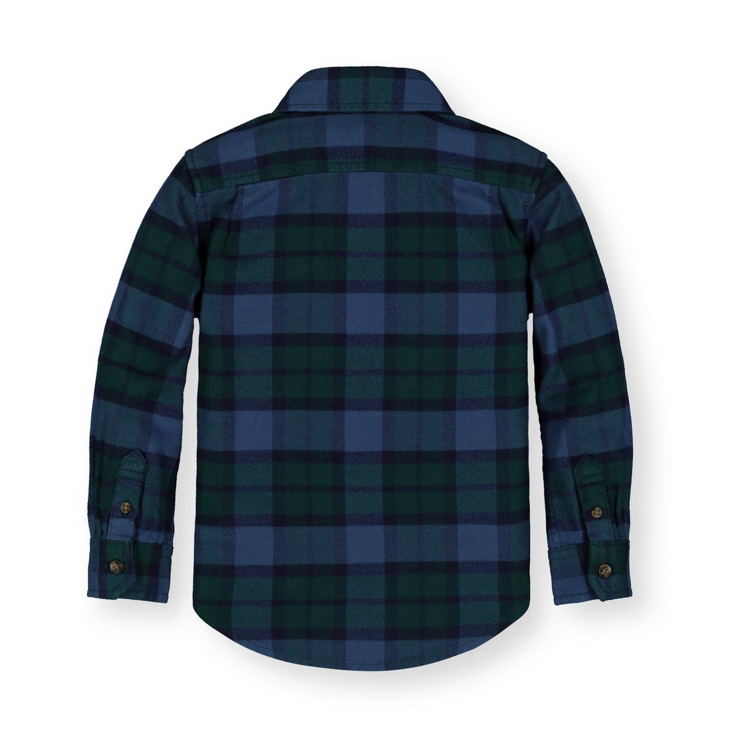 Brushed Flannel Button Down Organic Shirt