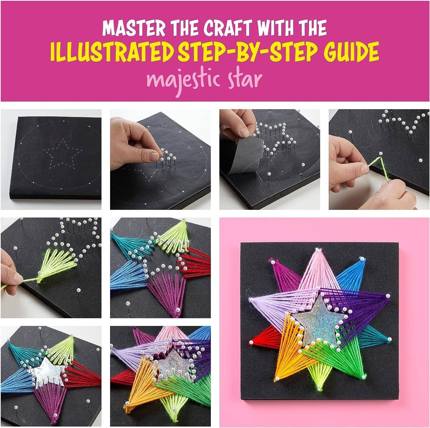 3D String Art Kit for Kids