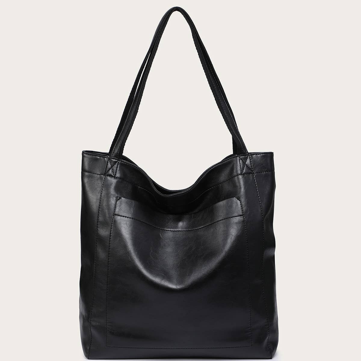 WOMEN SOFT PU LEATHER TOTE BAG_CWAB0561