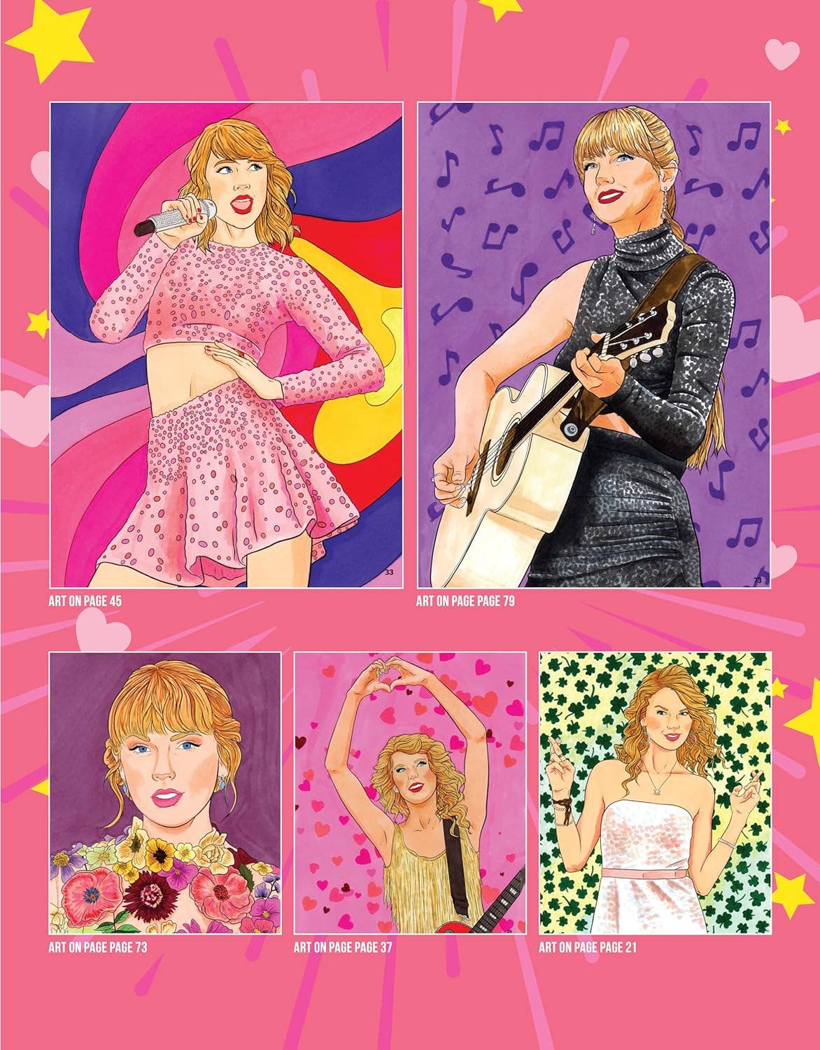 SUPER FAN-tastic Taylor Swift Coloring & Activity Book