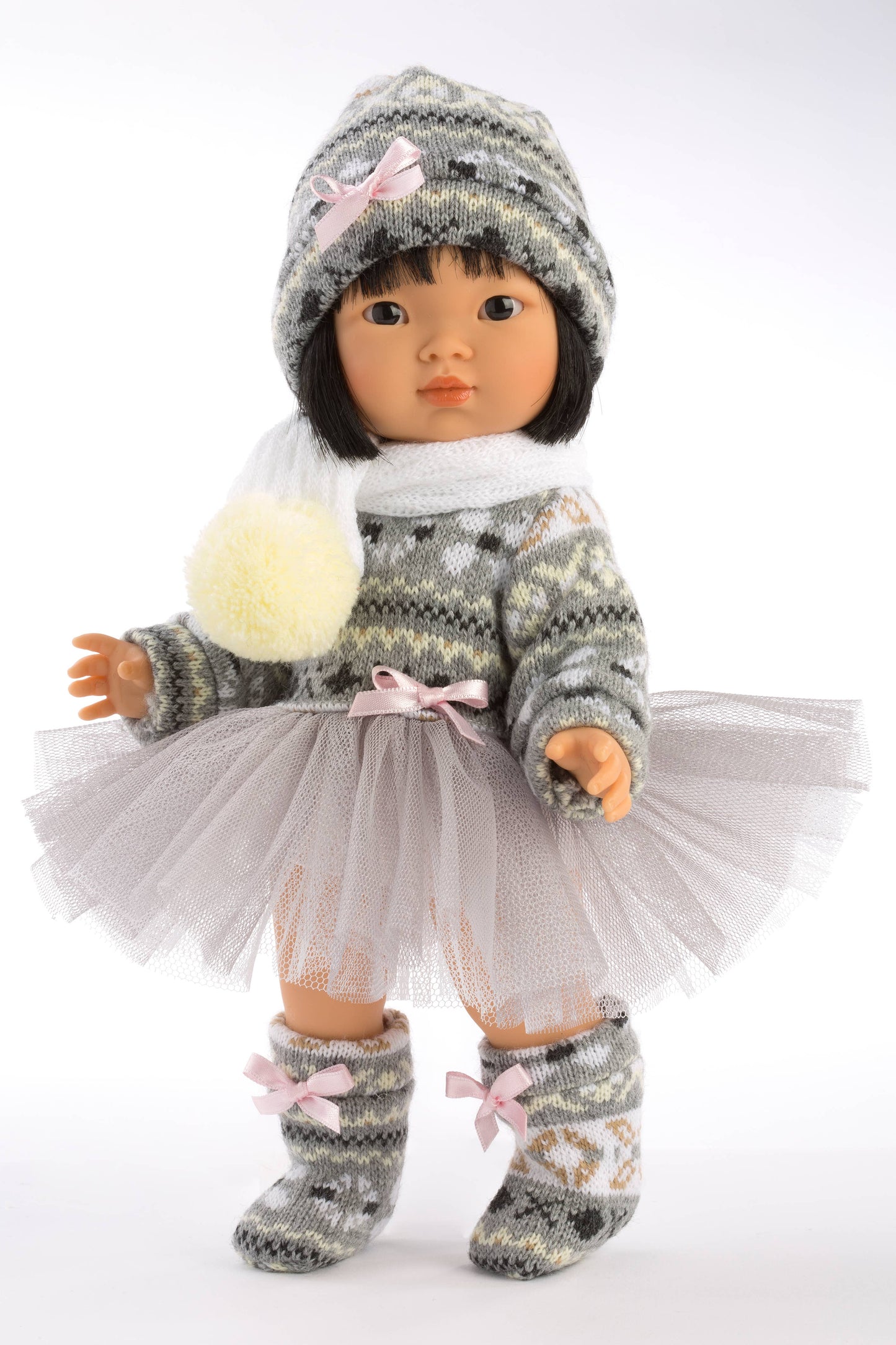 11" Winter Tutu Fashion Doll Aja