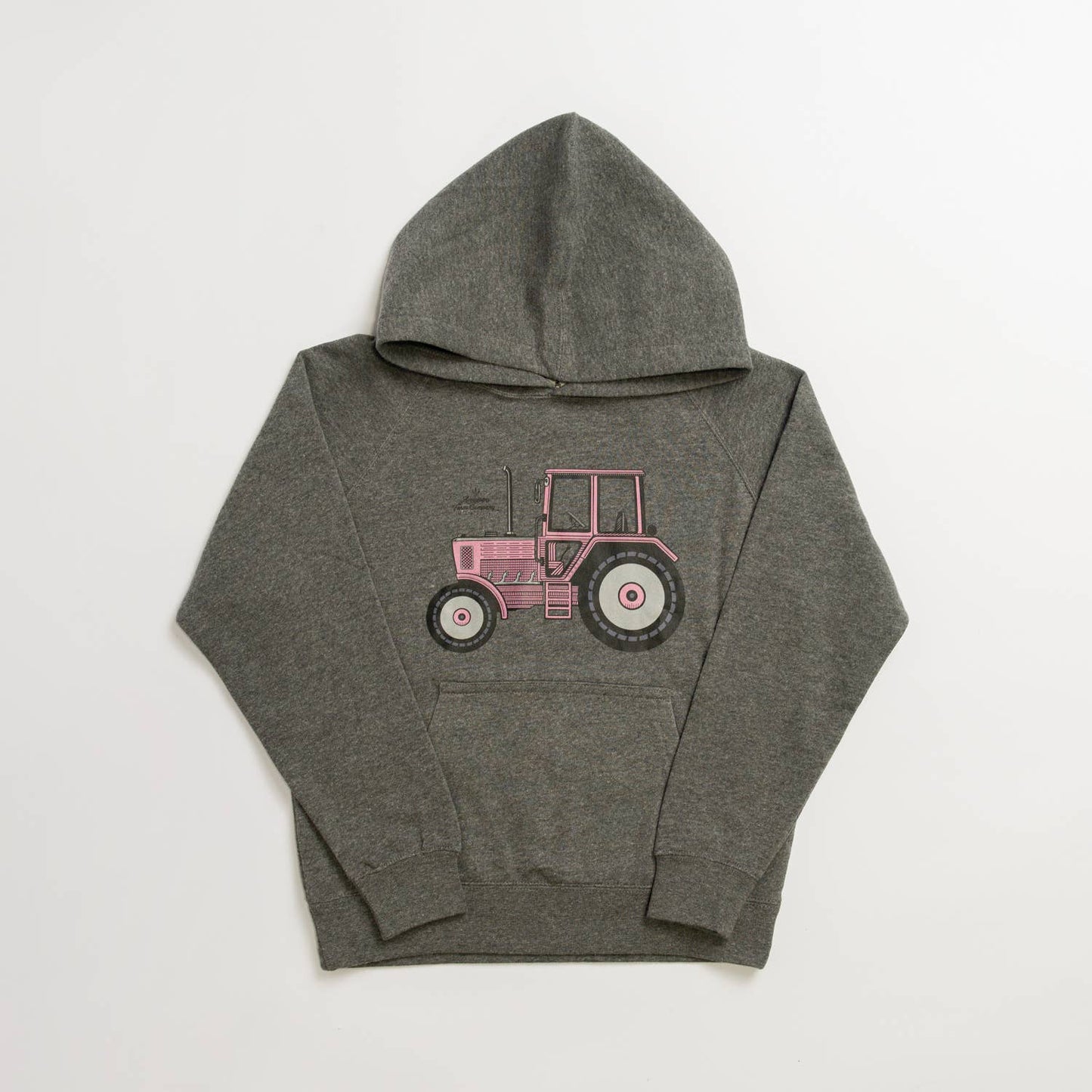 Western 'Pink Tractor' Youth & Toddler Hoodie