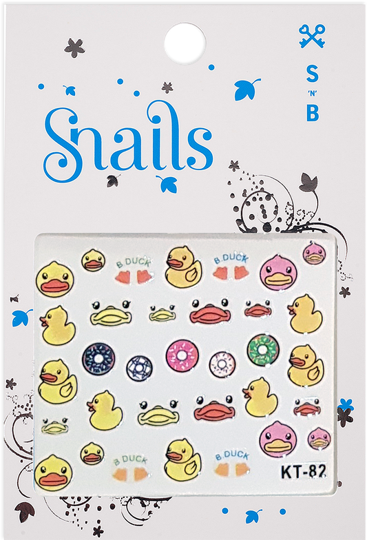 Quack Quack Nail Stickers