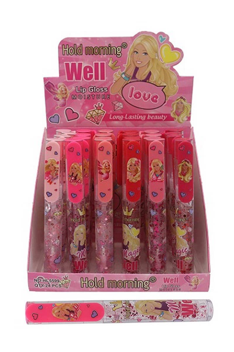 Barbie Beauty Girl Long Lasting Novelty Lip Gloss