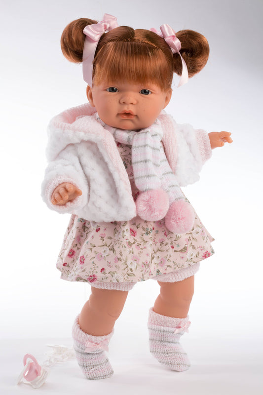 15" Soft Body Crying Baby Doll Madeline