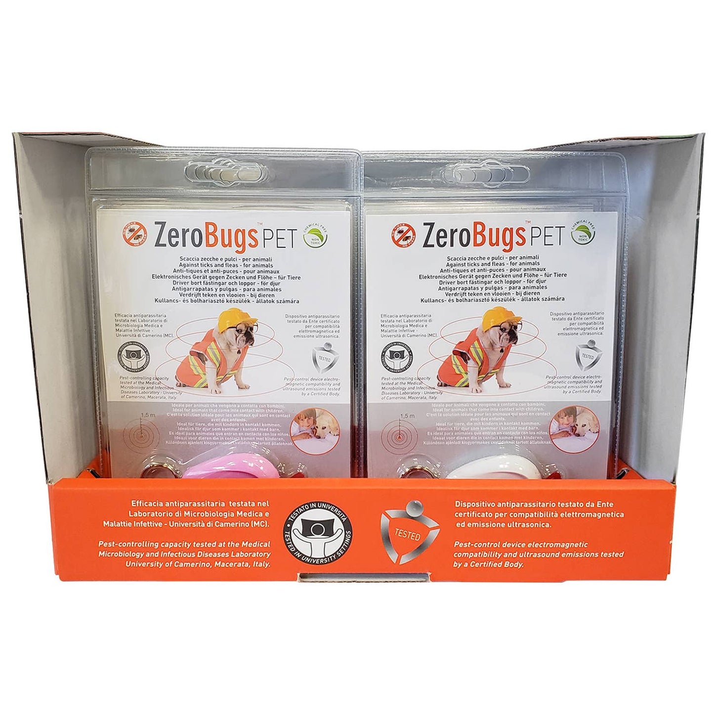 ZeroBugs™ PET, Ultrasonic Flea and Tick Prevention Repellent