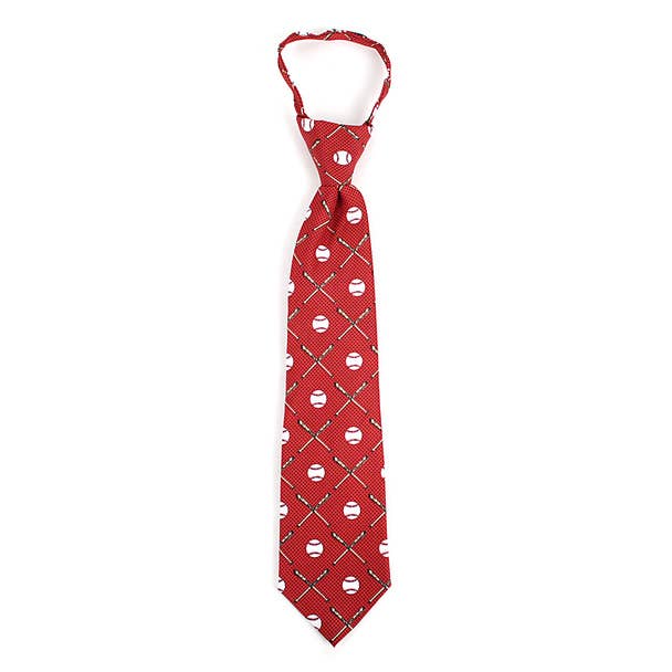 Boy's Baseball Novelty Tie