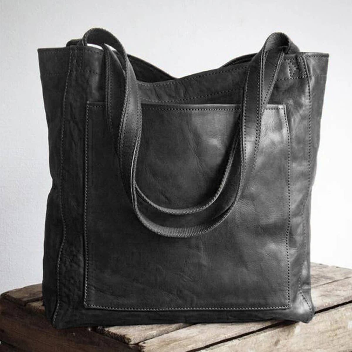 WOMEN SOFT PU LEATHER TOTE BAG_CWAB0561