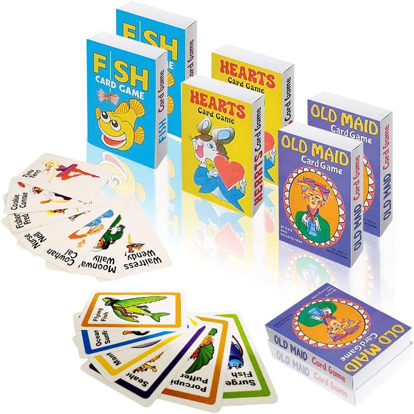 Coated Card Games for Kids