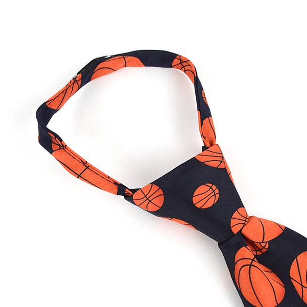 Boy's Basketball Novelty Tie