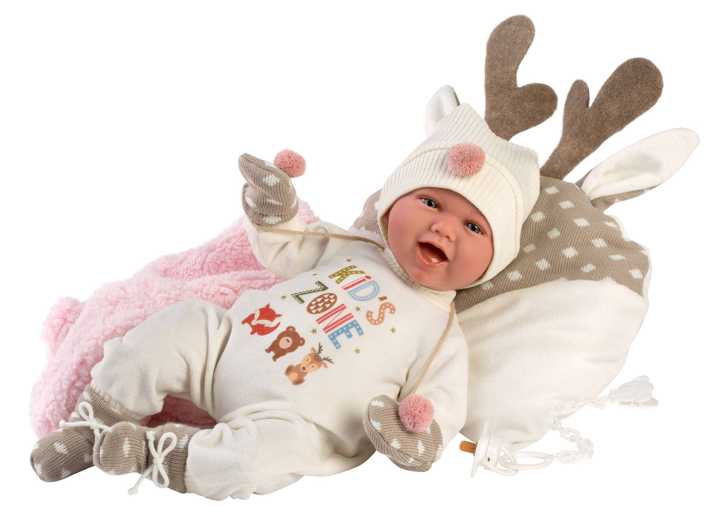 16.5" Articulated Newborn Kassidy with Cushion