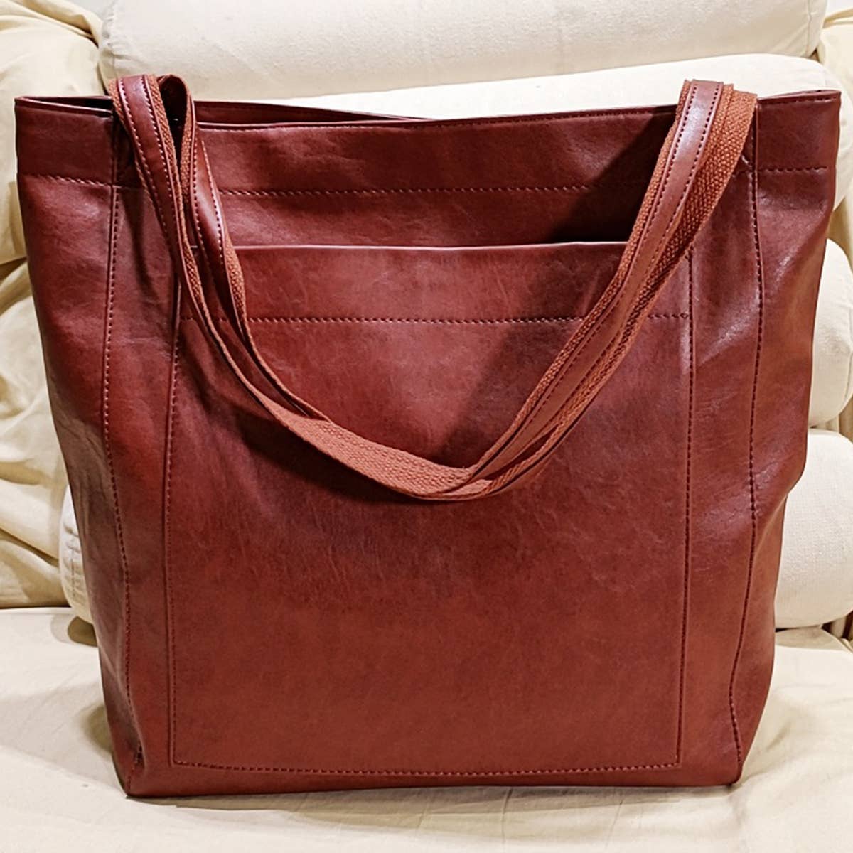 WOMEN SOFT PU LEATHER TOTE BAG_CWAB0561