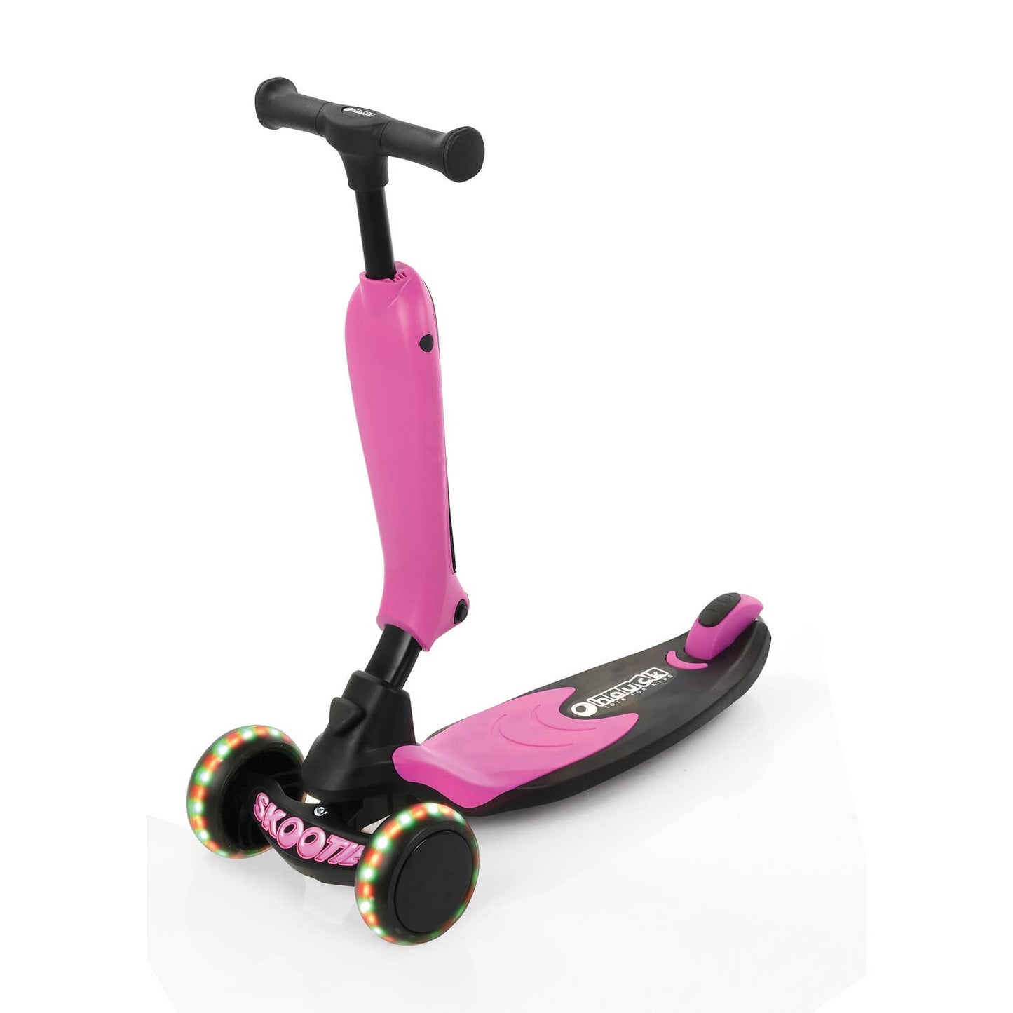 Hauck Skootie Neon Pink Ride-on and scooter in one