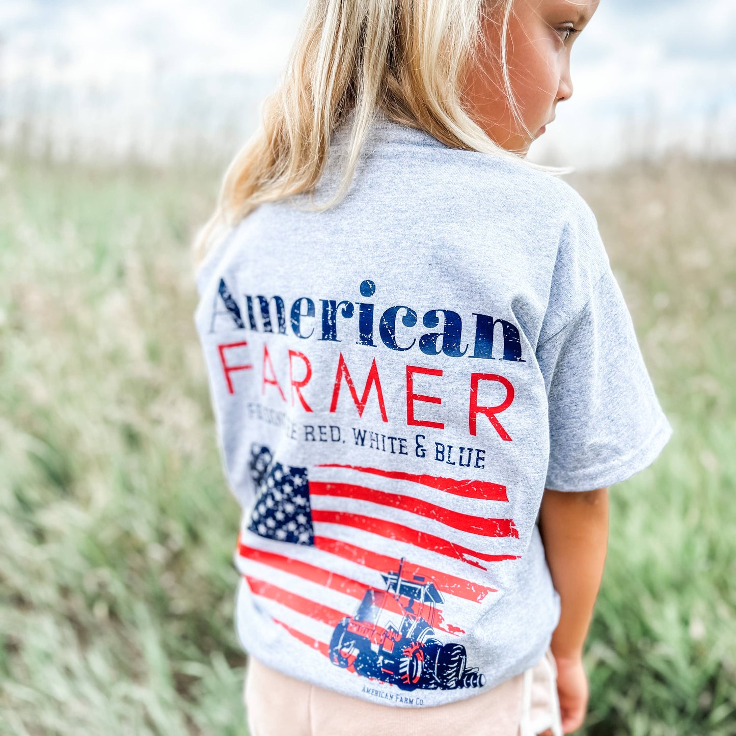 Western ‘American Farmer' Tee - YOUTH