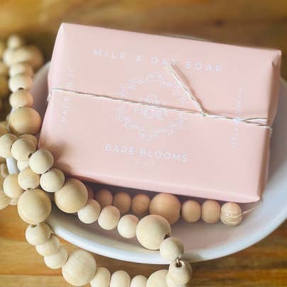 Bare Blooms Milk & Oat Soap Bar