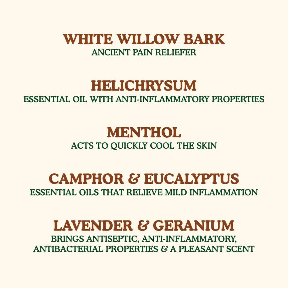 Willow Balm Pain Relief Cream