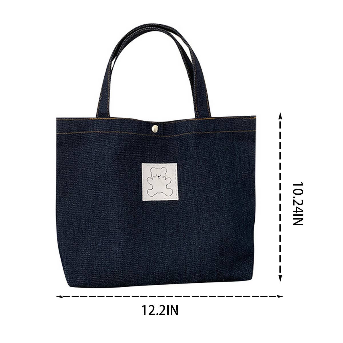 TOTE BAGS WITH EXQUISITE DENIM