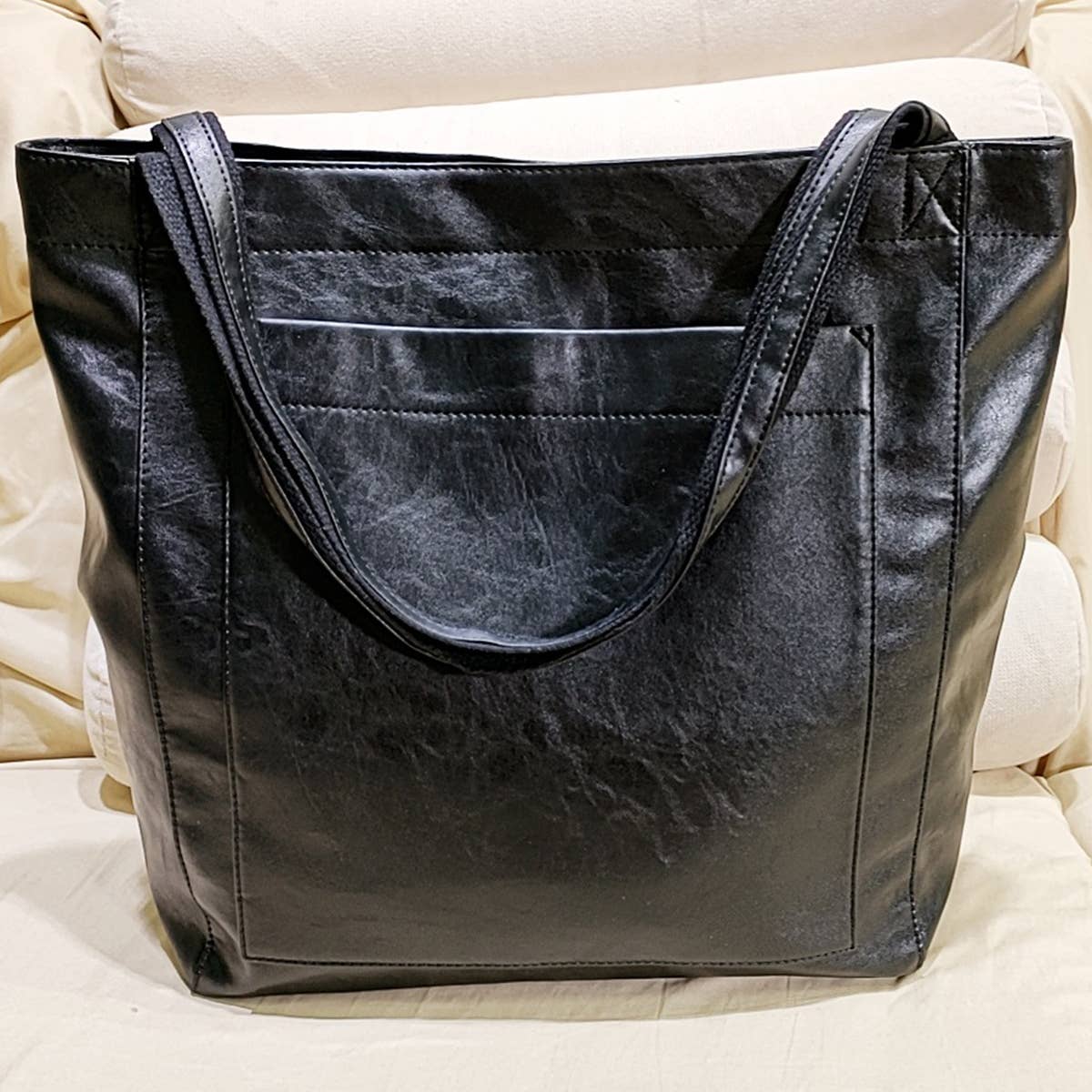 WOMEN SOFT PU LEATHER TOTE BAG_CWAB0561