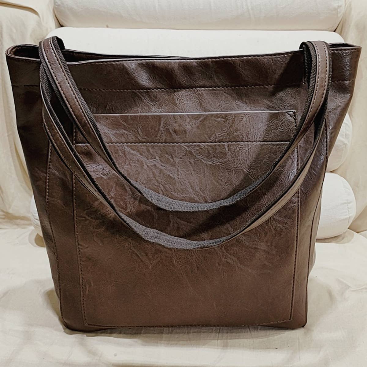 WOMEN SOFT PU LEATHER TOTE BAG_CWAB0561