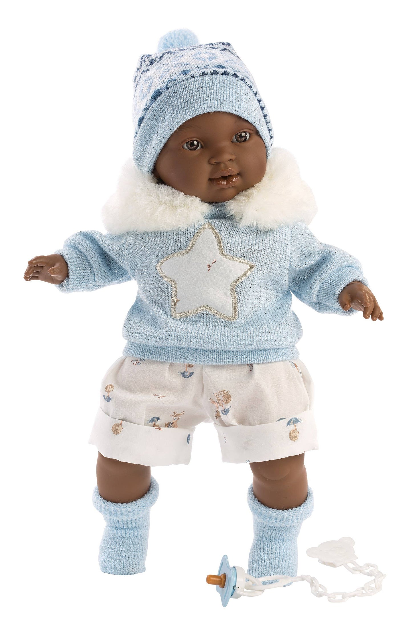 15" Soft Body Crying Baby Doll Grady