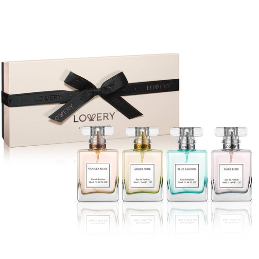 Christmas Gifts for Women, 4pc Perfume Set