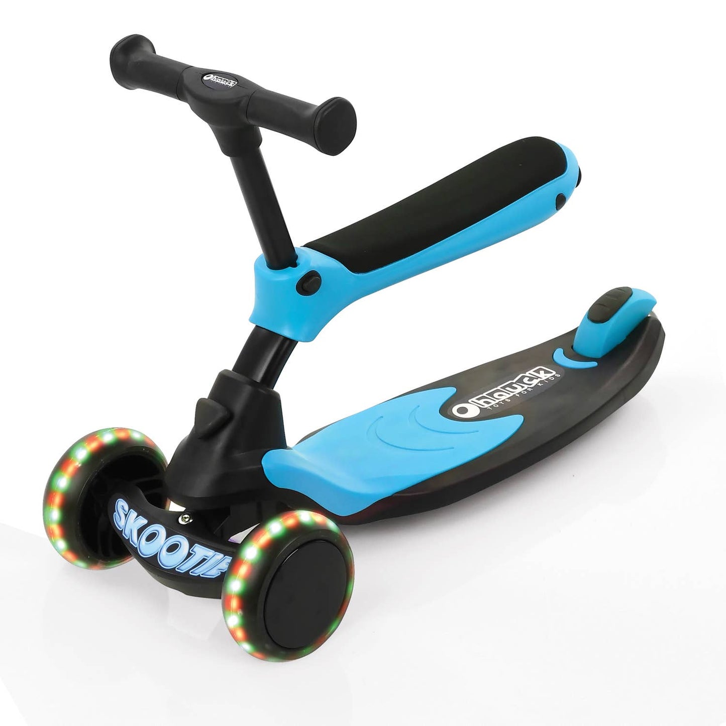 Hauck Skootie Neon Blue Ride-on and scooter in one